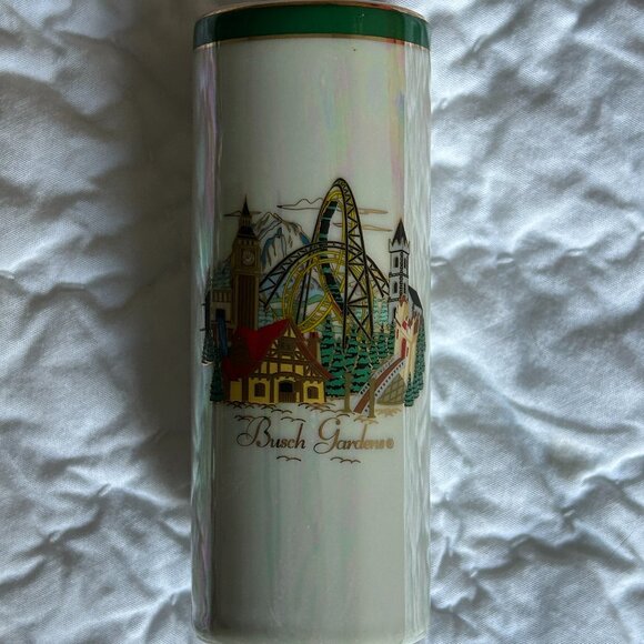 Busch Gardens Williamsburg VA Shot Glass Shooter Drinks Bar Bartender - Picture 1 of 7